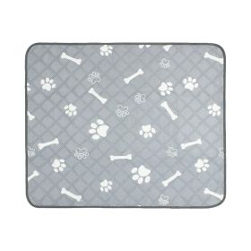 2Pcs Washable Pet Pee Pads For Puppy Kittens Dogs Cats Reusable Potty Mats Machine Washable Pet Training Pads Non-Slip Waterproof Absorbent Dog Crate (Option: M)